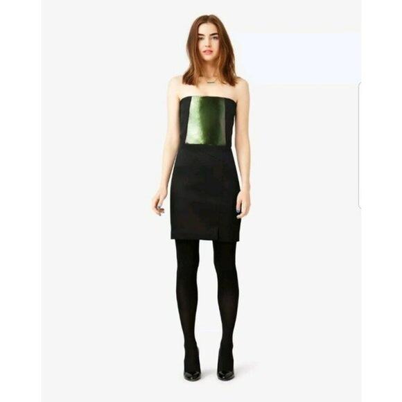 Kate Spade Saturday Dress Women's Size 4 Black NWT Sleeveless Panel Dress - Picture 1 of 13
